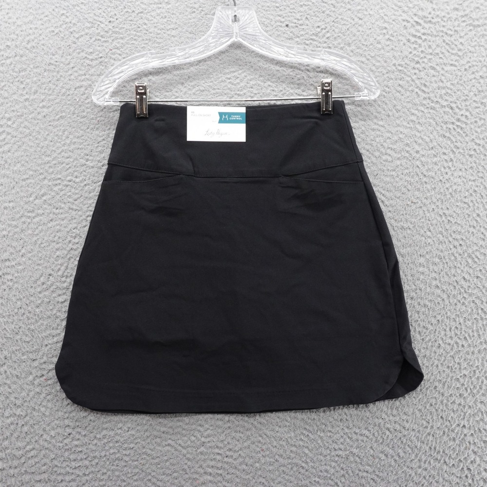 Lady Hagen Tummy Control Skort XS Black Women 17in Golf Tennis NWT